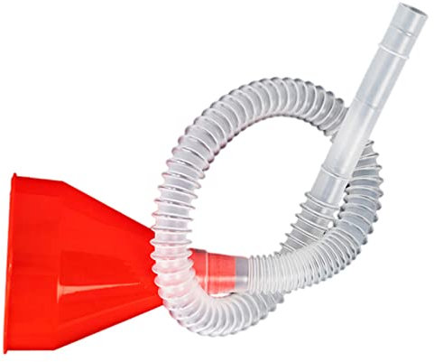 YUOIUX Oil Funnels Long Tube Oil Funnel for All Automotive Oils Multi-Functional Spill Saver