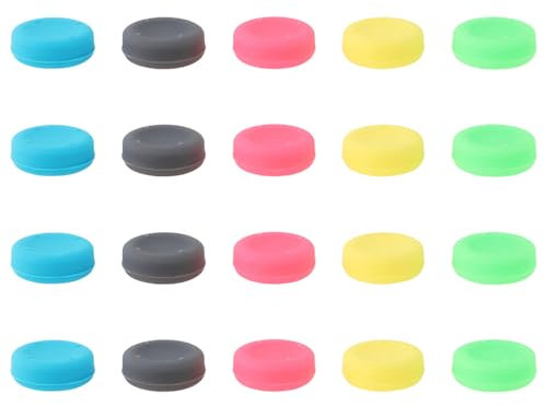 eMagTech Lot de 20 Protections pour Joysticks Compatible avec Nintendo Switch Joy-Con