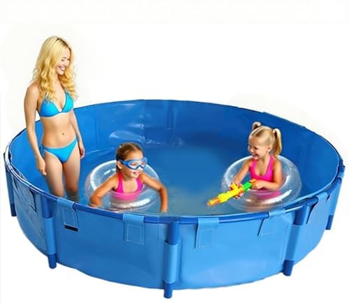 Piscine Hors Sol/Cadre Piscine Piscine D'été Extérieure Amusante De 1M 2M 3M 4M 5M 6M 7M 8M 9M 10M, Piscine D'été Extra Large/Piscinas Para Adultos pour Tout-Petits(1.5X1M/1700L/450GAL)