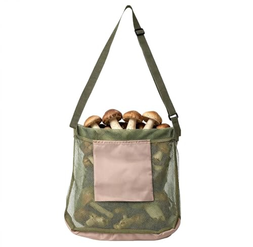 Mushroom Foraging Kit | Large Capacity with Phone Pocket,Mushroom Foraging Pouch - for Nature Lovers Outdoor Enthusiasts Students Hobbyists, Forest Trail Mountain Park