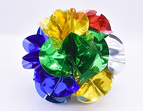 SUMAG Magietricks Leere Hand erscheinende Blume Ball Frühling Blumen Bühne Illusions Gimmick Prop Zubehör erscheinen Großer Blumenstrauß Magie (24 cm)