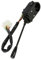 B Blesiya Interruptor de señal de giro de plástico de 1 pieza, interruptor de luz lejana y cercana, accesorios de coche, piezas para tractor antiguo 0035458724