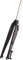 Forcelle Rigide MTB, Forcella Anteriore MTB In Lega Di Alluminio 26/27.5/29 Pollici, Forcella Anteriore Bici Superleggera Con Tubo Dritto Cordless Da 28,6 Mm, Freno A Disco, 9 Mm QR B,27.5 inches