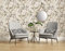 BRICOFLOR Blumen Tapete | Kirschblüten Tapete crème beige | Vlies Blumentapete mit Vogel Design im Vintage Stil | Romantische Vliestapete mit Vögel Muster für Schlafzimmer