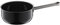 WMF Fusiontec Essential Stielkasserolle, 16 cm ohne Deckel, kleiner Topf 1,3l, Kochtopf klein, Nudeltopf, Milchtopf Induktion, High-Tech Keramik, kratzfest, unbeschichtet, schwarz, Made in Germany