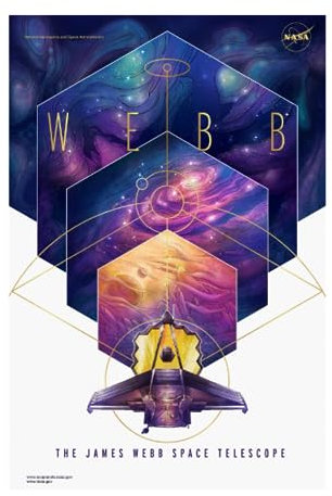 2024 Journal | NASA’s James Webb Space Telescope | Light | Hardcover |: Monthly calendars for professionals | 20 pages each month | A5 size