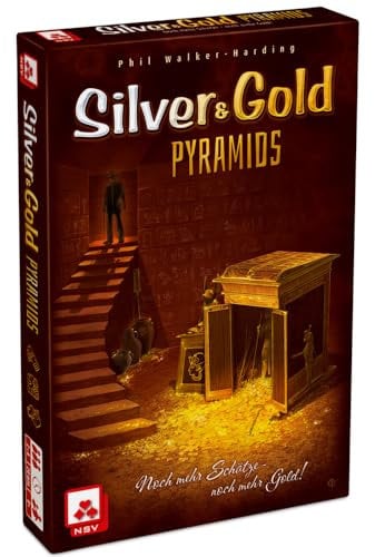 Nürnberger Spielkarten Verlag NSV - 4135 - Silver & Gold - Pyramids