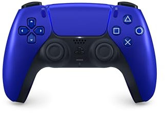 PlayStation 5- Mando inalámbrico DualSense, color Cobalt Blue
