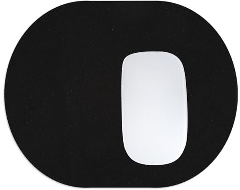 Dimeho Tappetino per Mouse Piccolo Mini da Viaggio Portatile Tappetino per Mouse per Computer Impermeabile Portatile Mouse Wireless Tastiera Ufficio Casa Base in Gomma Antiscivolo 5,9x7,5 Pollici