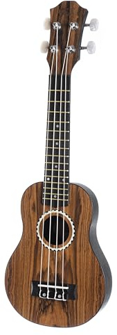 Fame Roundbody Sopran Ukulele, Bocote, Kompakt, Laminierte Bocote-Decke, ABS-Korpus