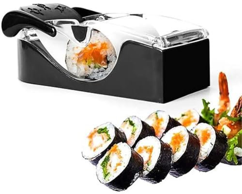Sushi Magic Rice Mold Sushi Maker, Machine à Rouleaux, DIY Japonais Bento Légumes Viande Sushi Outil de Roulement, Magic Sushi Roll Maker, Accessoires de Gadget de Cuisine, pour Le Bricolage