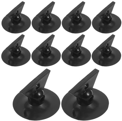 WHAMVOX 10pièces Ventouses De Démontage Pour Ampoules Mini Et Lampes à Rail Outil Pratique Pour Changement De Lumière Noir
