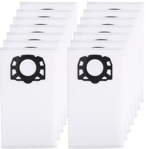14 Sac pour Karcher KFI 357 KWD1 KWD2 KWD3 2.863-314.0 Remplacement Sac pour Aspirateur Karcher WD2 Plus WD3 WD 2 Plus WD 3 MV 3 SE 4001SE 40 SE 4002