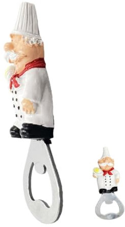 PHENOFICE Flaschenöffner Chef Magnet Kühlschrank Magnet Bieröffner Multifunktionale Küche Gadget für
