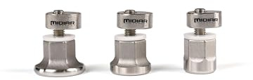 3er-Adapter-Set MIDIAR® HEXAGONAL für Kaltkleber, 3-teilig 16, 20, 25mm zum Dellen entfernen Hageldellen PDR-Tools DoL-Werkzeug