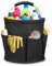 Panier de Nettoyage avec Poignée, Organisateur de Produits de Nettoyage en Tissu Oxford, Panier pour Produit de Nettoyage avec 6 Poches Latérales, Facile à Nettoyer et à Transporter, 28x28x28 Cm