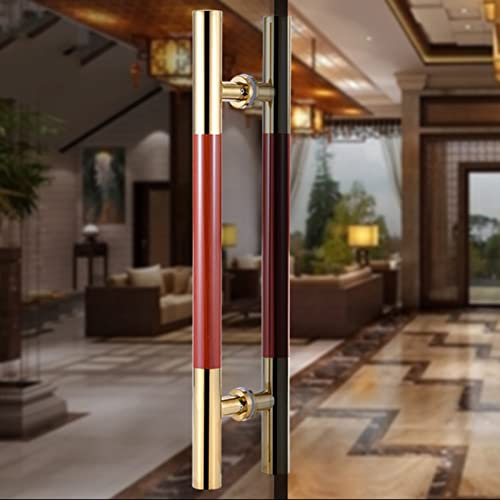 Sliding Barn Door Handle Pull Bar Two Sided Glass Shower Door Grab Paint Finish Interior Exterior Wooden Entry Handle 150cm (59)*110cm