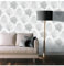 Vinyl Tree All Over Glitter Finish Wonderland Mono Wallpaper - for Living Spaces & Feature Walls - Livingroom - Kitchen - Dining - Hallway - Bedroom