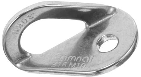 TOYANDONA Heavy Duty Climbing Anchor Stainless Steel Bolt Hanger for Secure Attachment Hiking Camping and Caving Portable Climbing Hook with Exceptional Durability and Wear