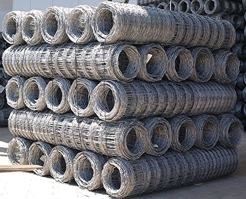 rg-vertrieb Wildzaun 50m Forstzaun Weidezaun Drahtzaun Knotengeflecht 180cm 3 Größen (180/13/30)