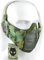 ATAIRSOFT Tactical Airsoft CS Schutzmaske aus Nylon mit halbem Gesichtsschutz und Ohrenschutz AOR2