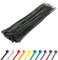 Gocableties - Collier de Serrage en Nylon - 200 mm x 3,6 mm - Noir - Attache Câble Résistant aux UV - Serre-Câbles - Lot de 100 Pièces