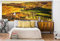 Vlies Fototapete TOSKANA 375 x 150 cm | Vliestapete - Wandtapete inklusive Kleister | PREMIUM VLIES QUALITÄT