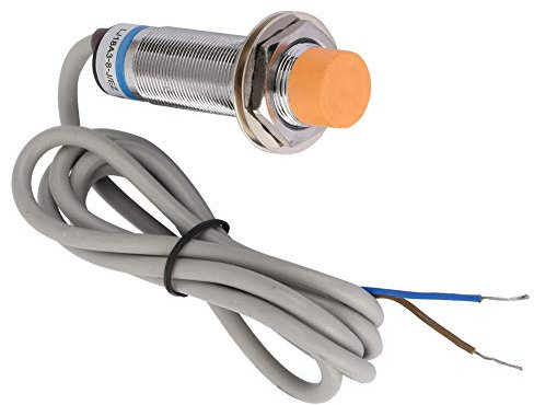 Induktiver Näherungssensor, 8 mm Abstand Schließer Schließer Induktiver Näherungssensor Schalter Detektor LJ18A3-8-J/EZ Messing vernickelt Magnetischer Näherungssensor AC 110-220V
