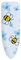 ZJBKX Ironing Board Cover with Extra Thick Padding, Suitable for all Large Ironing Boards, Blue Flower Bee, 130x45cm