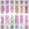 DazSpirit 12 Farben Festival Glitzer Gesicht, Festival Zubehör Gesichts-make-up Glitzer Haare, Body, Face, Glitzer set für Bastel, Nagelkunst, Faschingsschminke, Kleidungsdekoration Festival Outfit