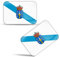 Biomar Labs® 2 x 3D Gel Pegatinas Siliconas Calcomanías de España Bandera de Galiza Galicia Emblema Gallega Stickers Españoles Spain Flag Adhesivos Auto Coche Moto Bicicleta Ordenador F 85