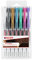 edding 2185 Gelroller - weiß, gold, silber, blau, grün, pink, violett - 7er Set - 0,7 mm - Gelstifte zum Schreiben, Malen, Mandala, Bulletjournal - Gelschreiber, Gelmalstifte