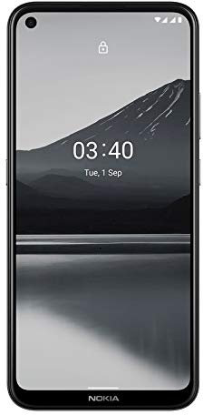 Nokia 3.4 Smartphone 4G Dual Sim, Display 6.39” HD+, 64GB, 4GB RAM, Tripla Camera, Android 10, Batteria 4000mAh Gray [Italia]