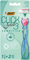 BIC Click 3 Soleil Sensitive - Rasoir Rechargeable pour Femme à 3 Lames et Bande Lubrifiante pour un Rasage Précis et Doux - Boîte de 1 Manche + 2 Recharges