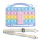 XZC - Custodia per Samsung Galaxy Tab A 10,1 pollici (2019) SM-T510/T515 custodia per tablet con portamatite cinghia da/maniglia per il trasporto cavalletto (Samsung Galaxy Tab A 10,1 pollici)