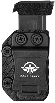 Sig Sauer P365 Magazine Holster IWB/OWB Carbon Fiber Kydex - P365 Mag Carrier - Ambidextrous - Custom for Sig Sauer P365 / P365 SAS / P365 XL Magazines Case Cover Holder - Universal Right/Left Hand