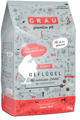 GRAU - the original - Dry food for dogs - Junior - Poultry (1 x 3 kg)