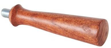 ITALPARTS Holzgriff für Siebträger Portafilter Handle. Siebträger Griff Holz Ersatz Espressomaschine Ersatzteile Coffee Machine (Wood Tre, M10)