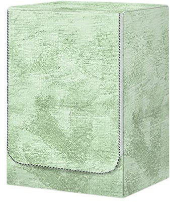 FANSU Washing Machine Cover Waterproof Dustproof Flower Print Front Load Washer Dryer Machine Cover Protector Sunscreen Washer Protection Tumble Dryer Cover (Green,L-capacity 10.5-12kg)