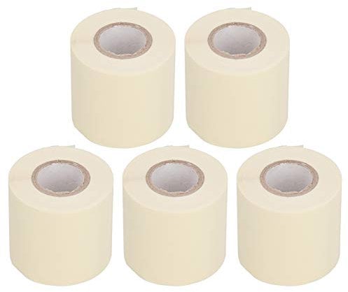 5Pack PVC Air Conditioner Pipe Tape Oil-Resistant Insulation Tape for Ductwork Tube Protection Portable Wrapping Tapes 6cm Width(Beige)