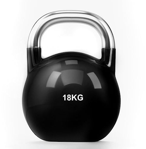 Technofit Kettlebell Professionelle Kugelhantel, Profi Schwunghantel in Studio-Qualität inkl. Workout | Wettkampf Hantel Kugelhantel Schwunghantel Rundgewicht in verschiedenen Farben
