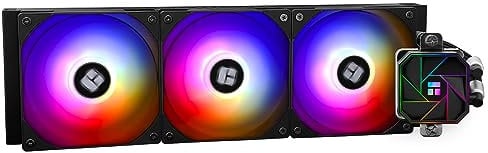 Thermalright Aqua Elite 360 V3 - Refrigerador de CPU líquido, 360 filas de refrigeración, 3 ventiladores PWM de 120 mm, rodamientos S-FDB, para AMD/AM4/AM5, INTEL LGA1150/1151/1155/1156/1200/2011/1700