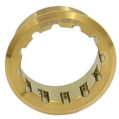 Dickly Fahrrad Kassetten Verschlussringe, Fahrrad Kassetten Schloss Abdeckung, wasserdichte Schwungrad Abdeckung für Mountainbike, Fahrradzubehör, Outdo, golden