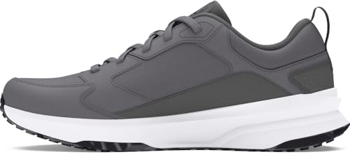 Under Armour Men's Charged Edge Sneaker, (102) Titan Gray/Castlerock/Black, 10.5 X-Wide