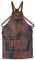 Leather Working 12 Pocket Tool Unisex Apron | Cross Body Back Straps Adjustable | Woodworking | Gardening Apron