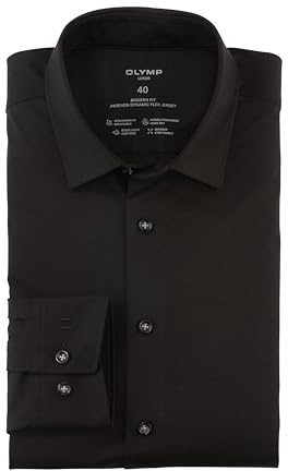 OLYMP Herren Oberhemd Langarm Luxor 24/Seven,Single Jersey,modern fit,New Kent