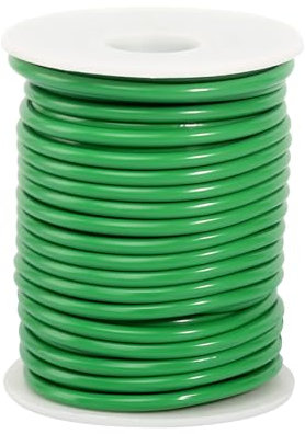 3,5 mm x 20 m Gartendraht, Pflanzendraht Grün Gartendraht Ummantelt, Soft Garten draht Weich Gartendraht Blumendraht Bindedraht für Gartenarbeit Haus Büro Pflanzenunterstützung