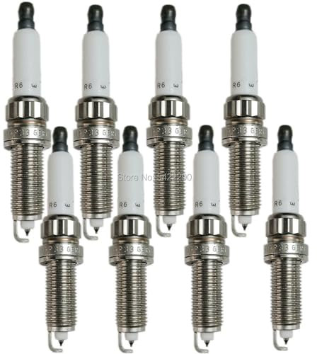 KFJFDHES 6–8 Stück 12120037580 ZR5TPP33 Iridium-Zündkerze 0242145515, kompatibel mit BMW E90 F20 F10 F34 F82 F07 F11F12 F13 E70 E71 740i 750i Zündkerze Solides Terminal(8pcs Spark Plug)