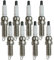 KFJFDHES 6–8 Stück 12120037580 ZR5TPP33 Iridium-Zündkerze 0242145515, kompatibel mit BMW E90 F20 F10 F34 F82 F07 F11F12 F13 E70 E71 740i 750i Zündkerze Solides Terminal(8pcs Spark Plug)
