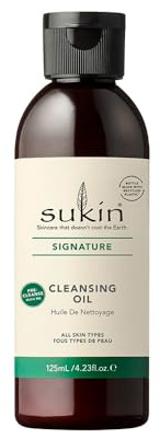 Sukin - Cleansing Oil - Signature Natural Facial Cleanser for All Skin Types - Skin Care, Facial Cleansers, Beauty Products, Skin Cleanser, Cleansing Oil for Face - 125ml